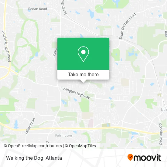 Walking the Dog map