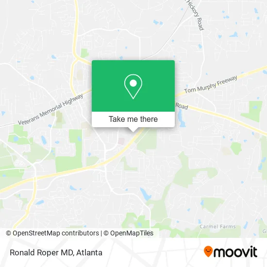 Ronald Roper MD map