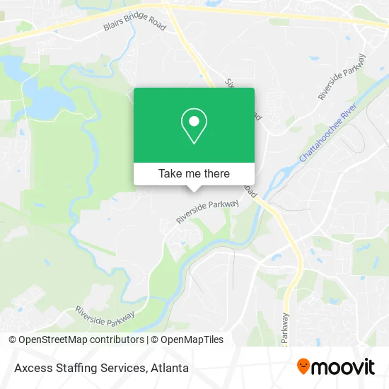 Axcess Staffing Services map
