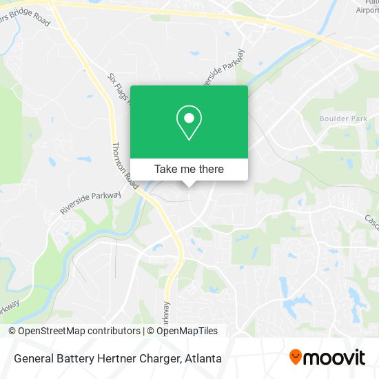 Mapa de General Battery Hertner Charger