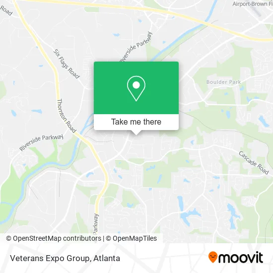 Veterans Expo Group map