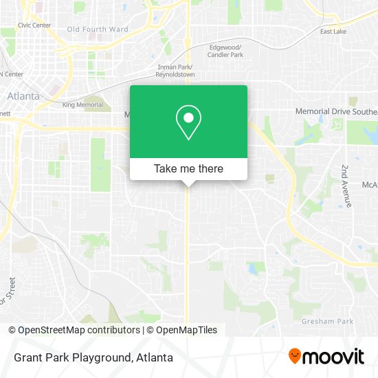 Mapa de Grant Park Playground