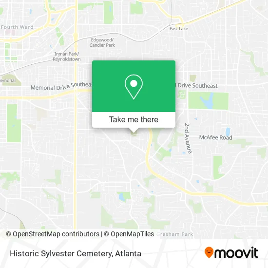 Mapa de Historic Sylvester Cemetery