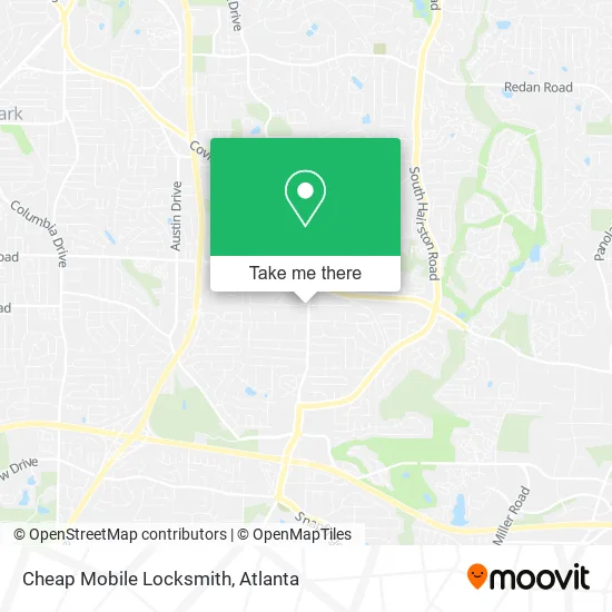 Cheap Mobile Locksmith map