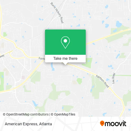 Mapa de American Express