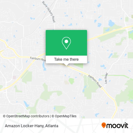 Mapa de Amazon Locker-Hany