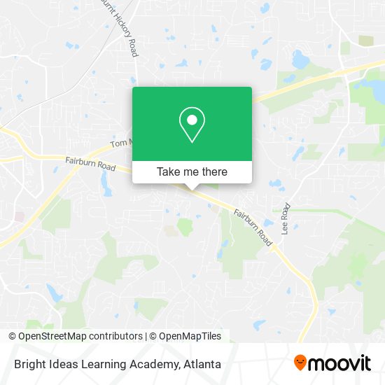 Bright Ideas Learning Academy map