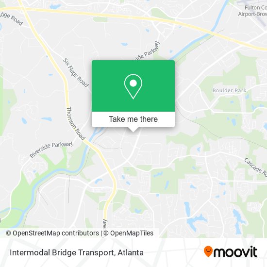 Mapa de Intermodal Bridge Transport