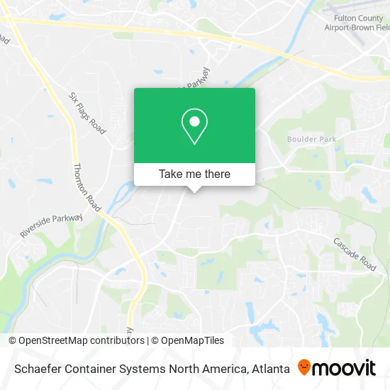 Schaefer Container Systems North America map
