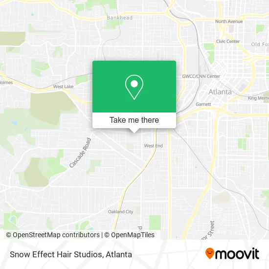 Mapa de Snow Effect Hair Studios