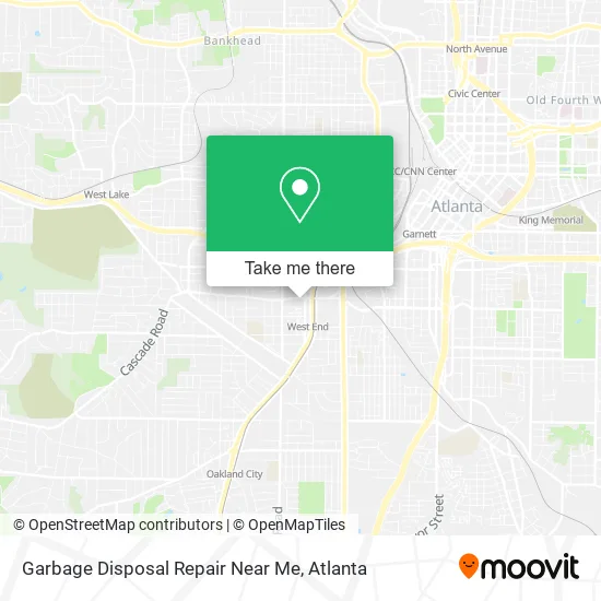 Garbage Disposal Repair Near Me map