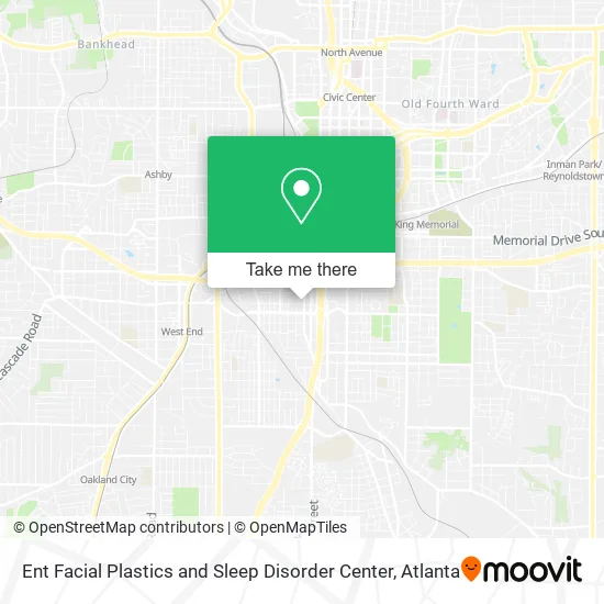 Ent Facial Plastics and Sleep Disorder Center map