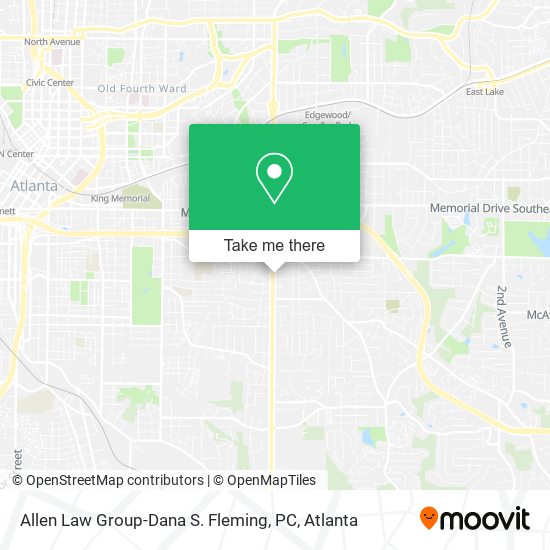 Mapa de Allen Law Group-Dana S. Fleming, PC