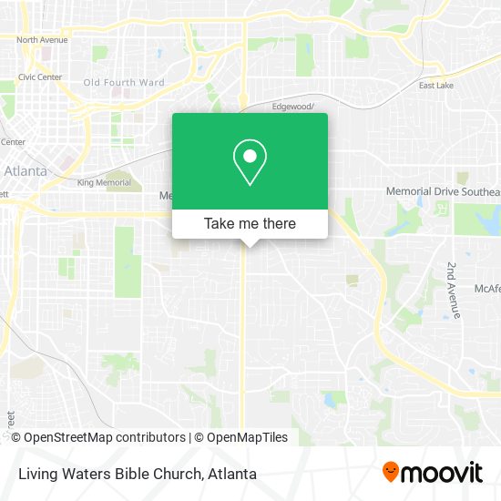 Living Waters Bible Church map