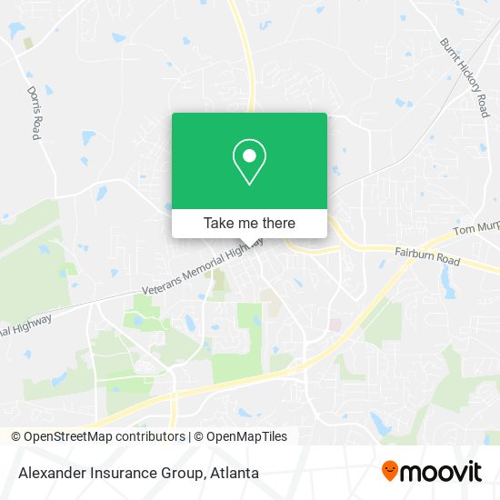 Alexander Insurance Group map