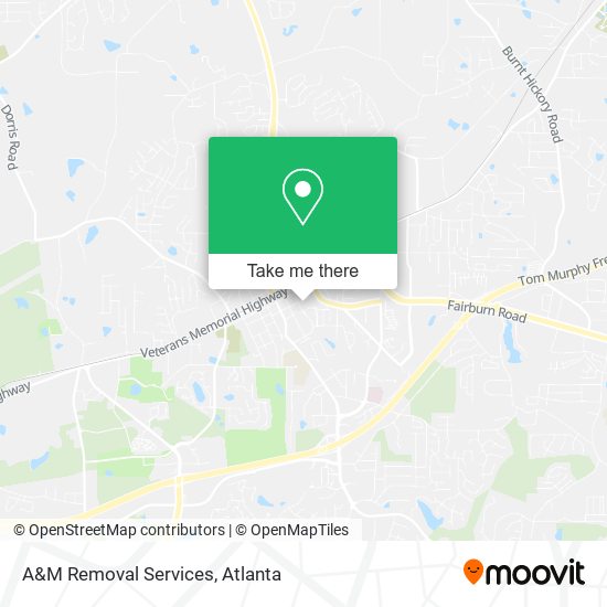 A&M Removal Services map