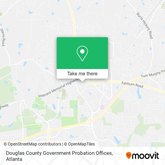 Mapa de Douglas County Government Probation Offices