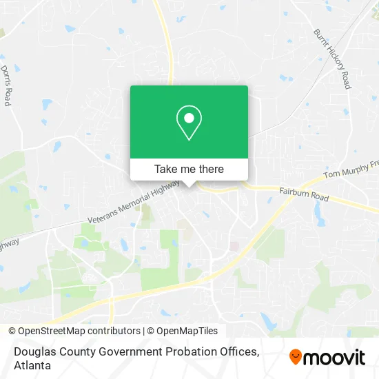 Douglas County Government Probation Offices map