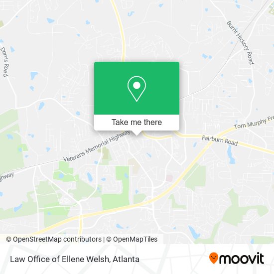 Law Office of Ellene Welsh map