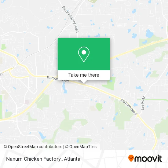 Mapa de Nanum Chicken Factory.