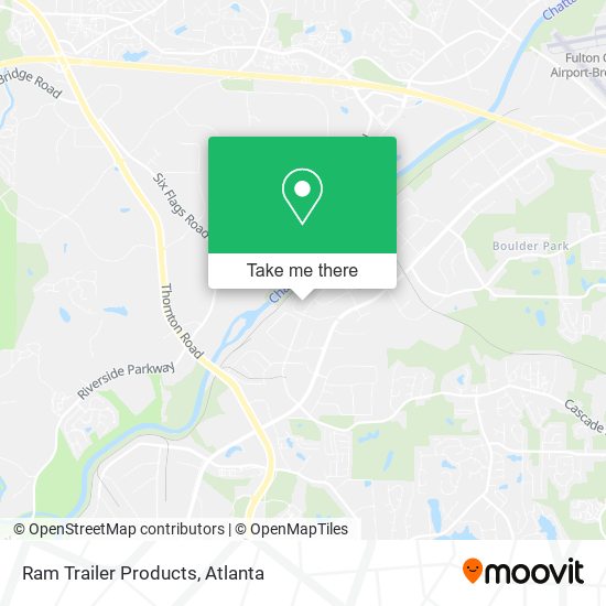 Ram Trailer Products map