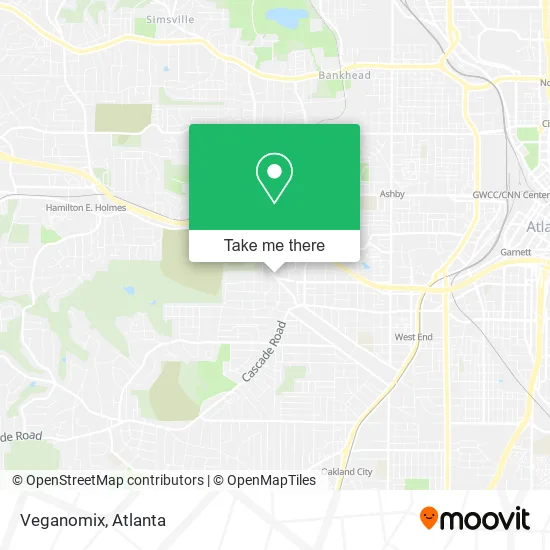 Mapa de Veganomix