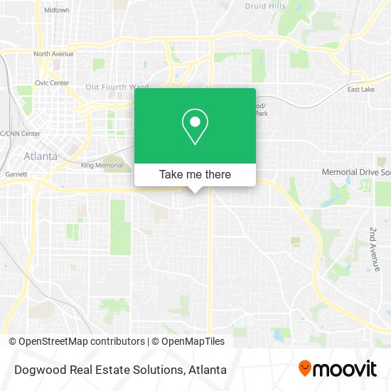 Dogwood Real Estate Solutions map