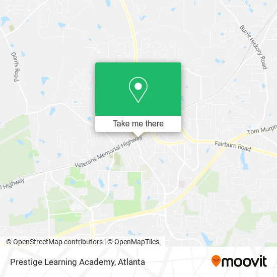 Prestige Learning Academy map