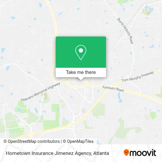 Hometown Insurance Jimenez Agency map