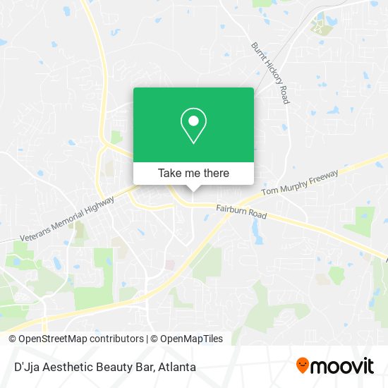 D'Jja Aesthetic Beauty Bar map
