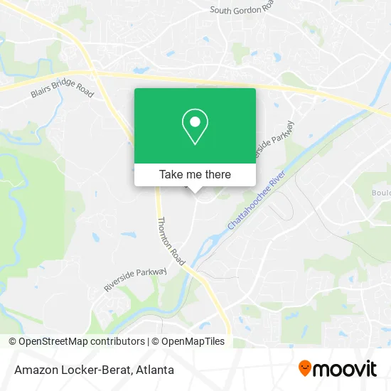 Amazon Locker-Berat map