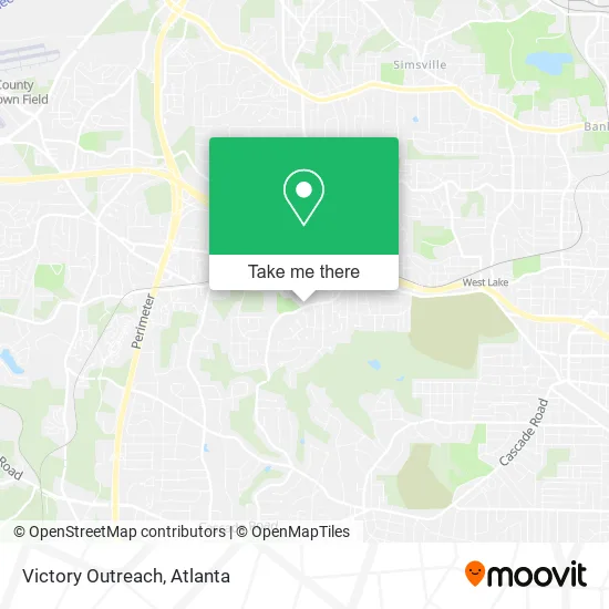 Victory Outreach map