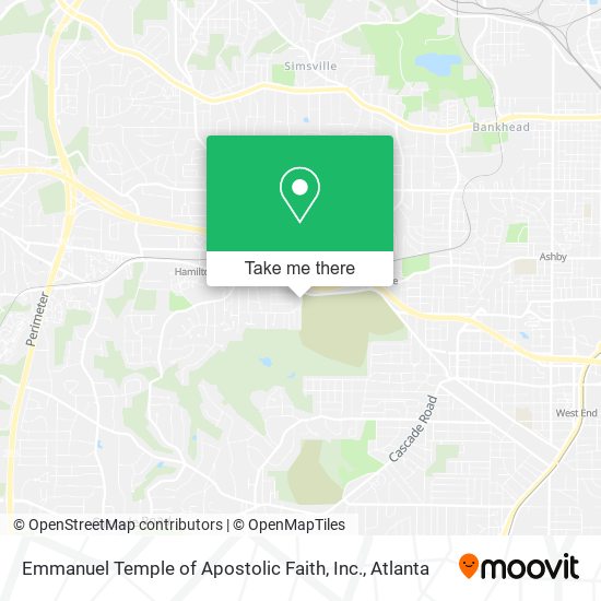 Mapa de Emmanuel Temple of Apostolic Faith, Inc.