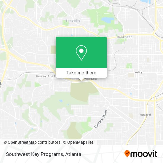 Southwest Key Programs map