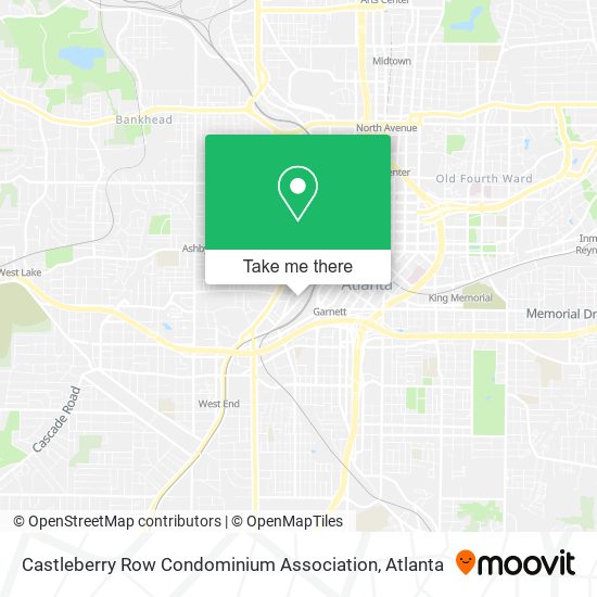 Mapa de Castleberry Row Condominium Association