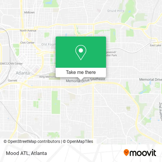Mood ATL map