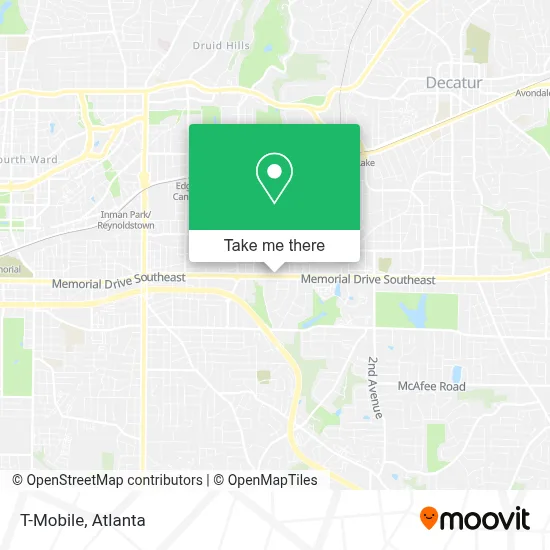 T-Mobile map