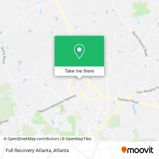Full Recovery Atlanta map