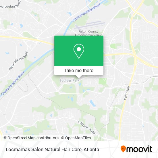 Locmamas Salon Natural Hair Care map