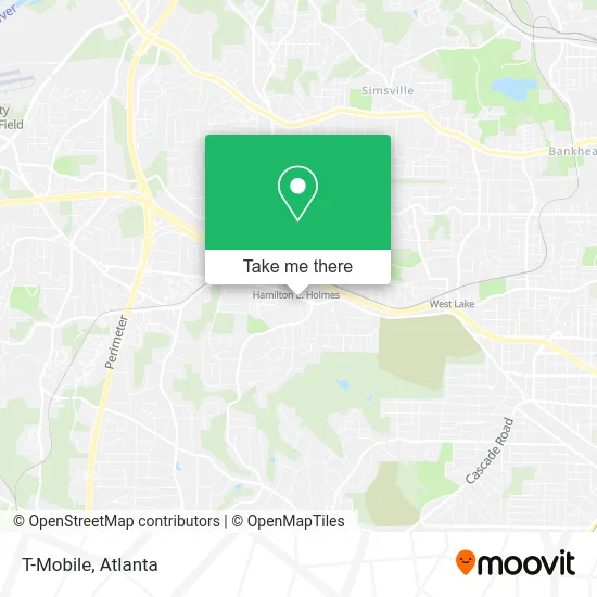 T-Mobile map