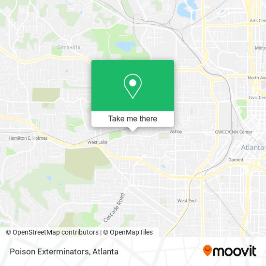 Mapa de Poison Exterminators