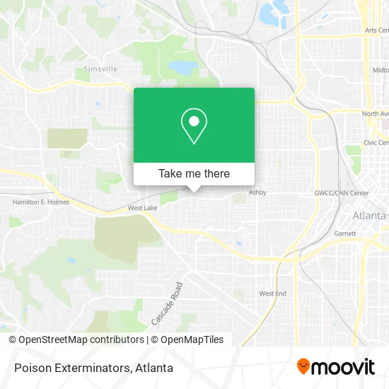 Poison Exterminators map