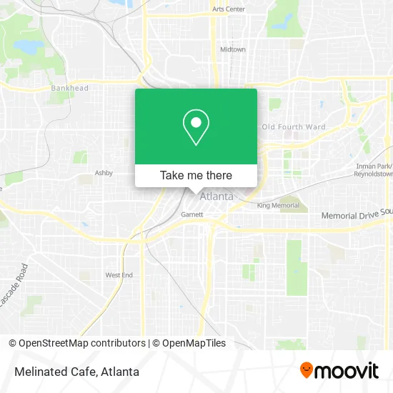 Mapa de Melinated Cafe
