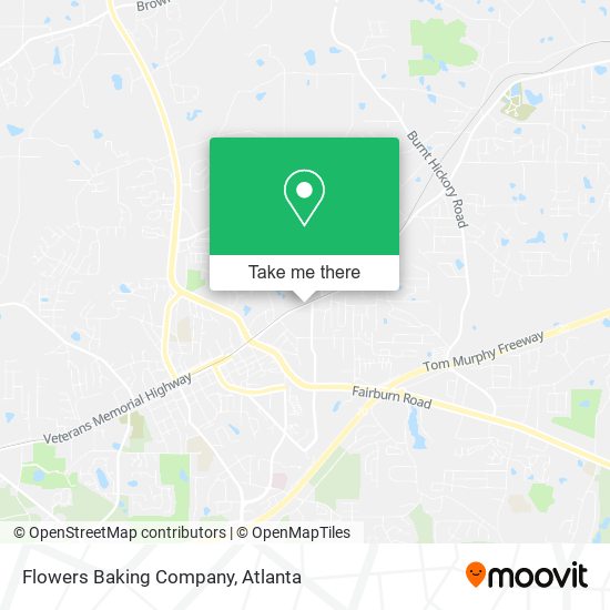 Mapa de Flowers Baking Company