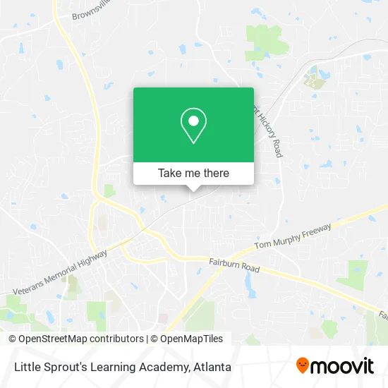 Little Sprout's Learning Academy map