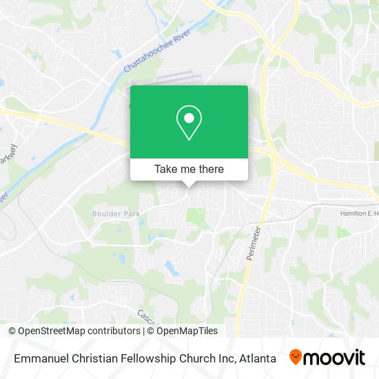 Mapa de Emmanuel Christian Fellowship Church Inc