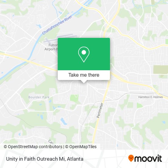 Unity in Faith Outreach Mi map