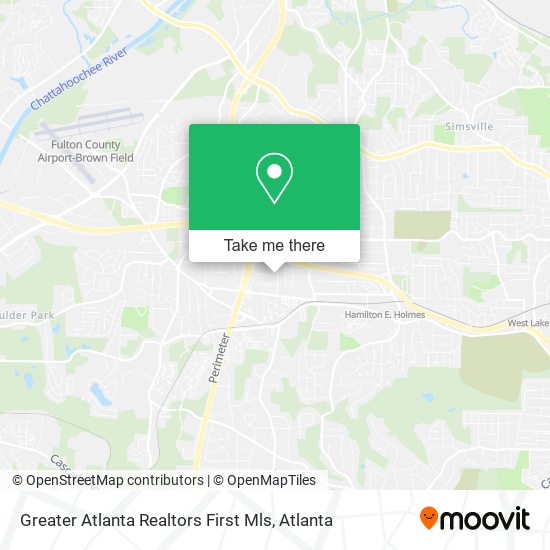 Greater Atlanta Realtors First Mls map