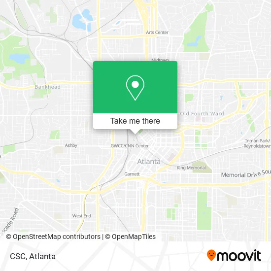 Mapa de CSC