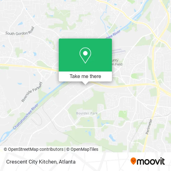 Crescent City Kitchen map
